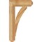 Ekena Millwork Thorton Craftsman Rough Sawn Bracket, Western Red Cedar, 4"W x 16"D x 28"H BKT04X16X28THR04RWR - alternate 4